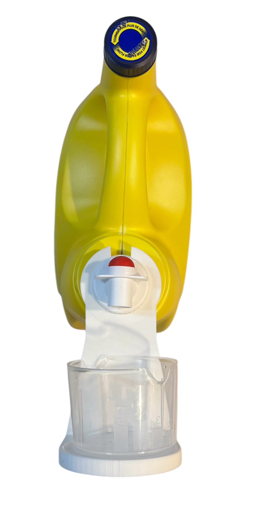 Laundry Detergent Cup Holder White