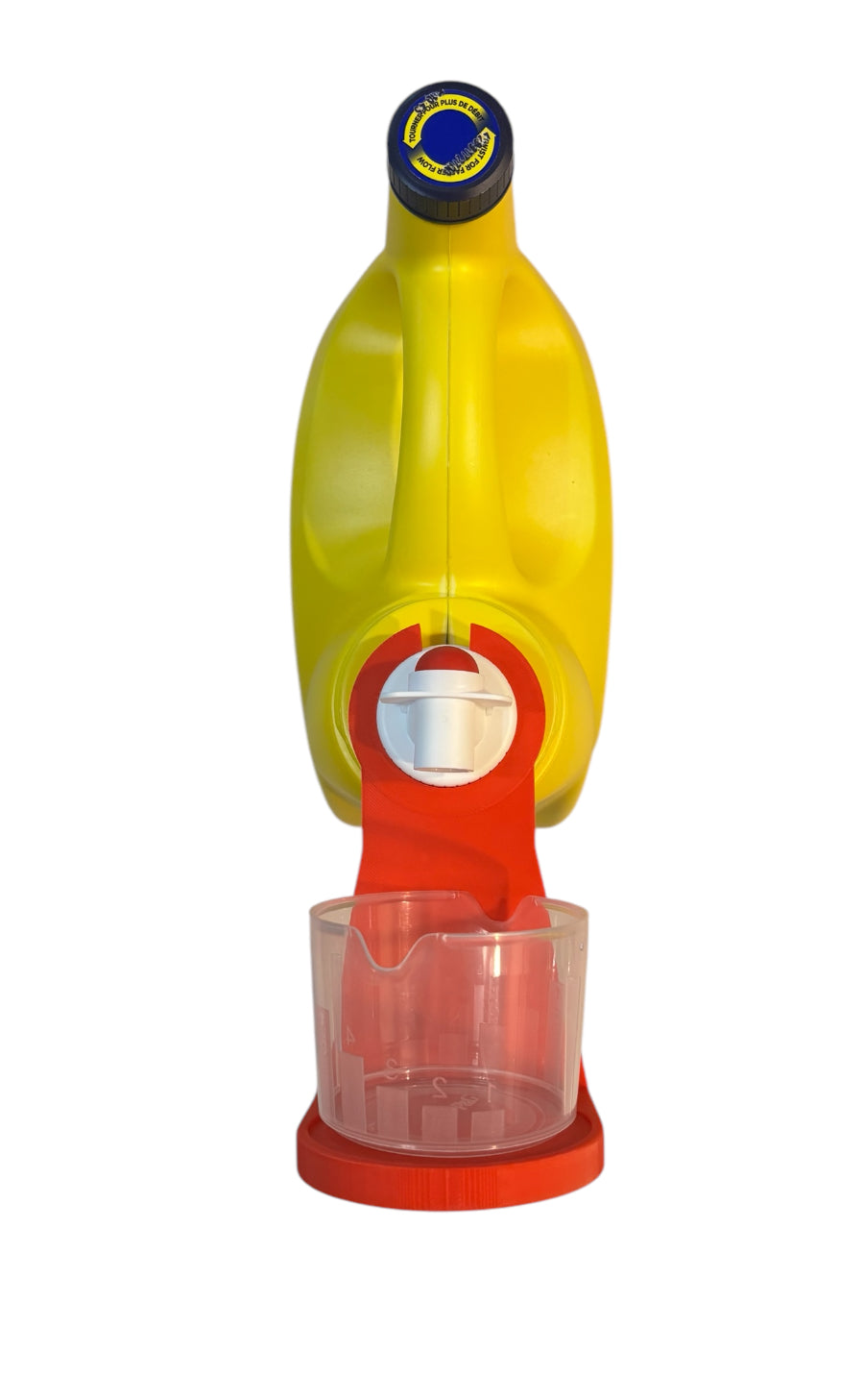 Laundry Detergent Cup Holder Red