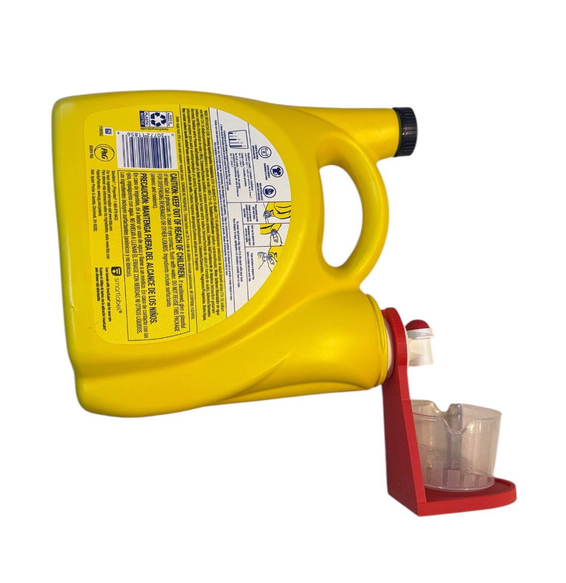 Laundry Detergent Cup Holder Red