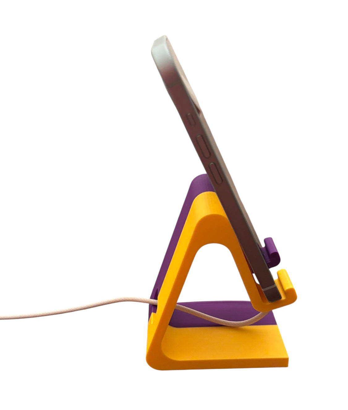 Phone Stand - Purple / Sunflower Yellow