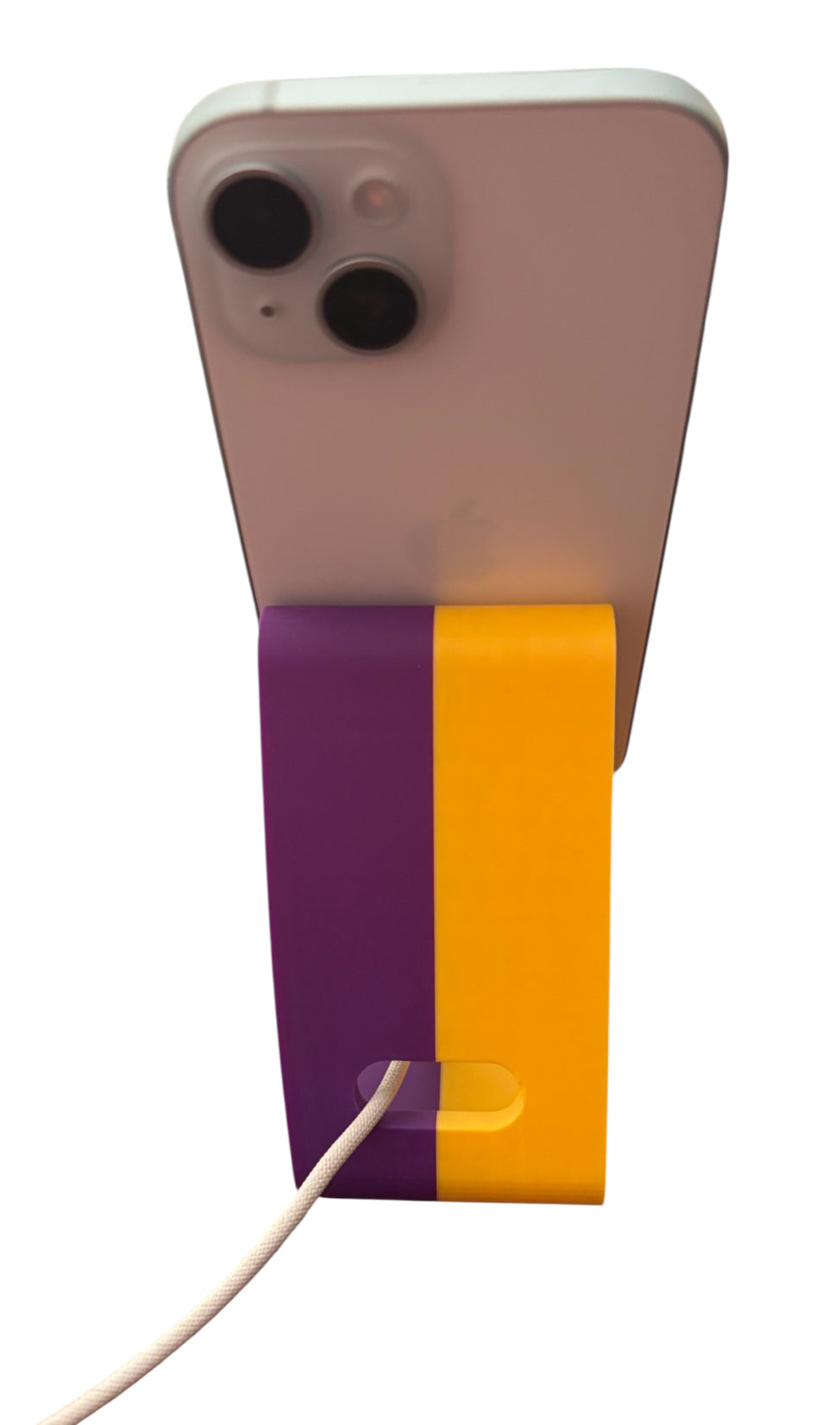Phone Stand - Purple / Sunflower Yellow
