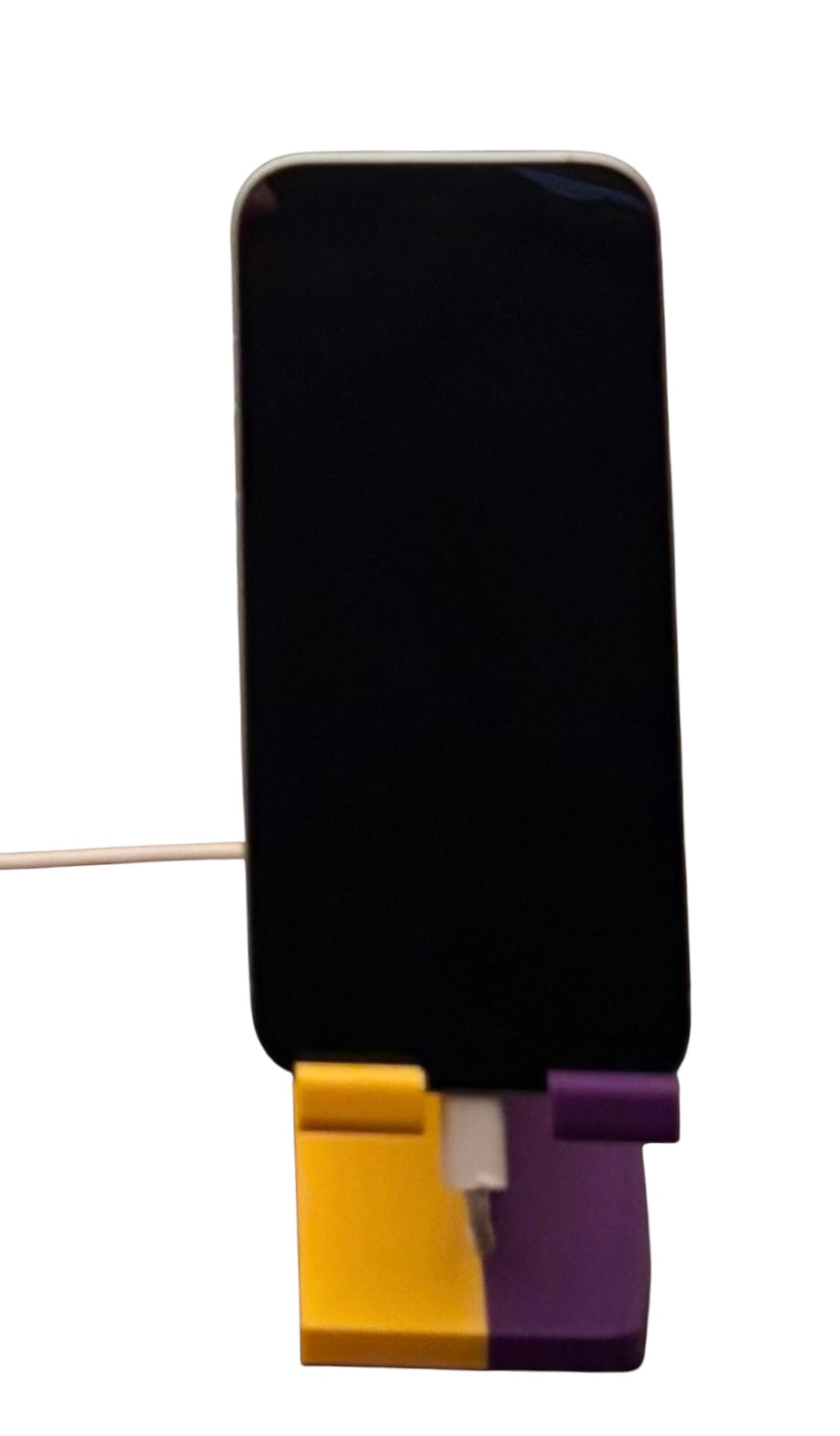 Phone Stand - Purple / Sunflower Yellow