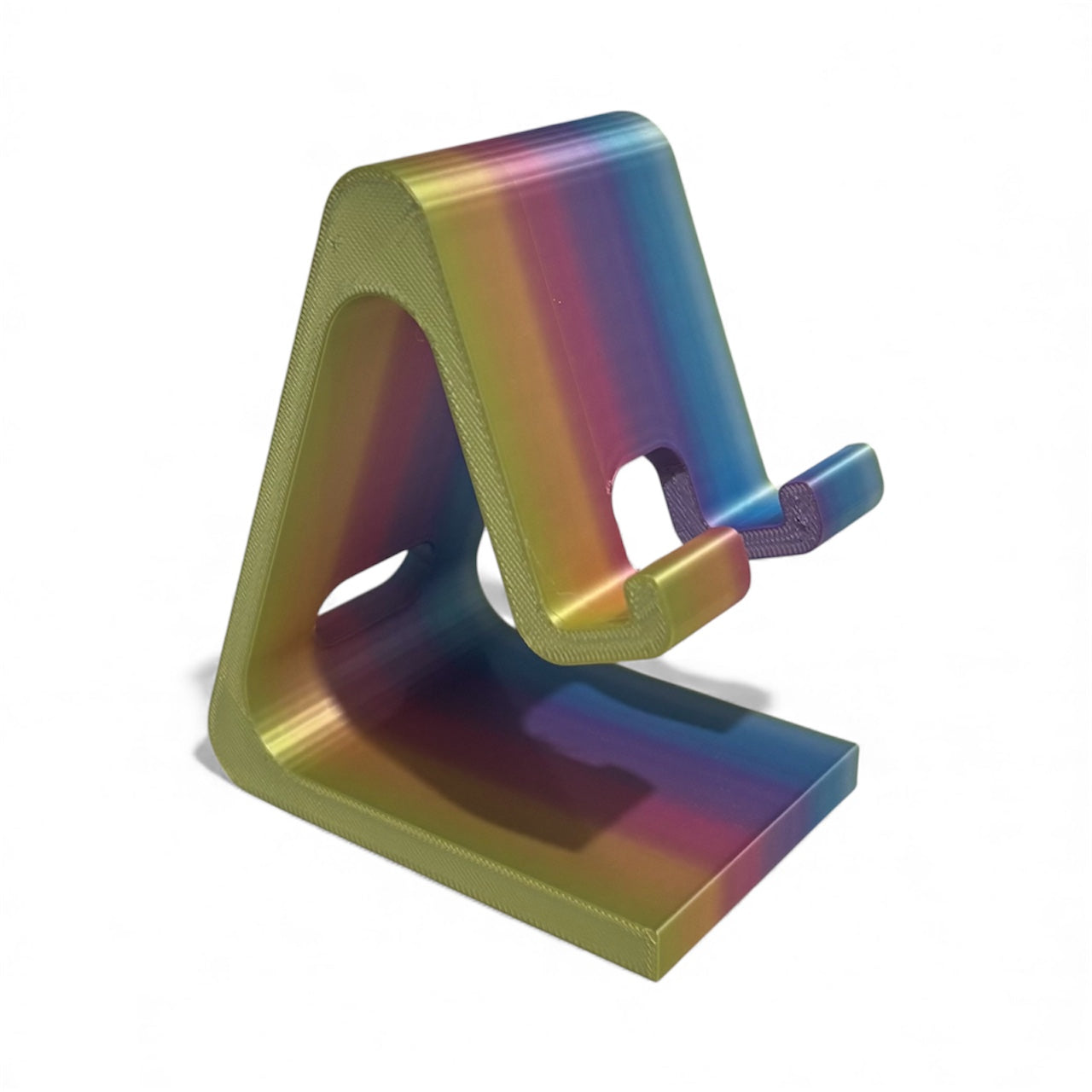 Phone Stand - Iridescent Prism