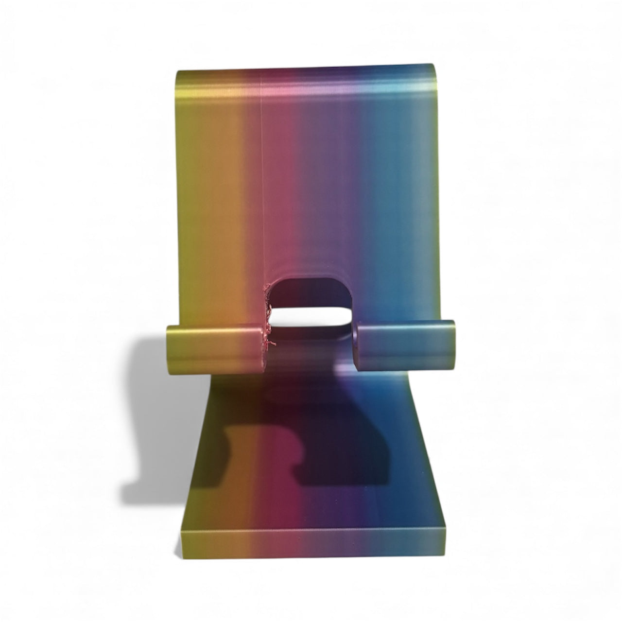 Phone Stand - Iridescent Prism