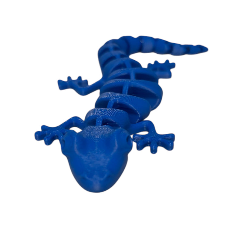 7" Articulated Lizard - Blue