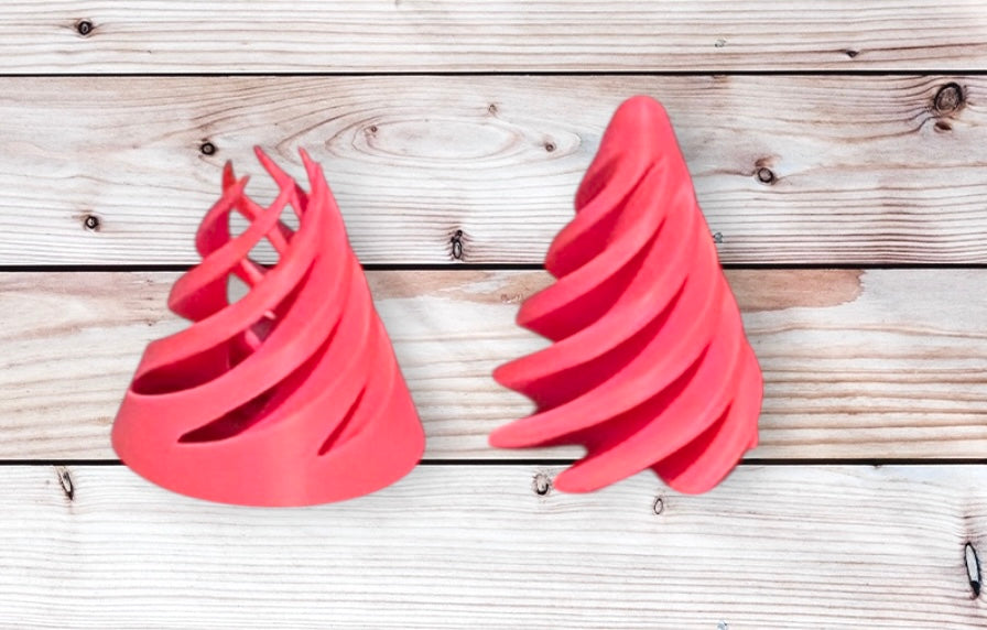 Pass Through Fidget Cone - 2-1/2" x 2" - PINK