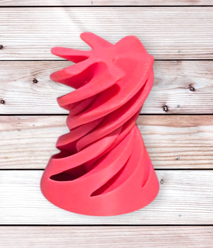 Pass Through Fidget Cone - 2-1/2" x 2" - PINK