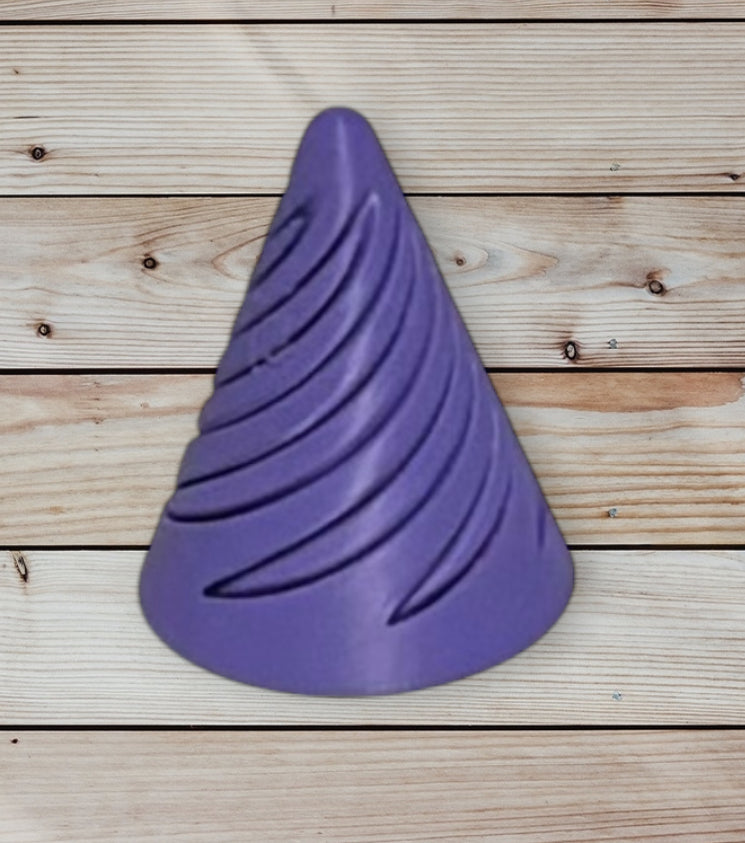 Pass Through Fidget Cone - 2-1/2" x 2" - Purple