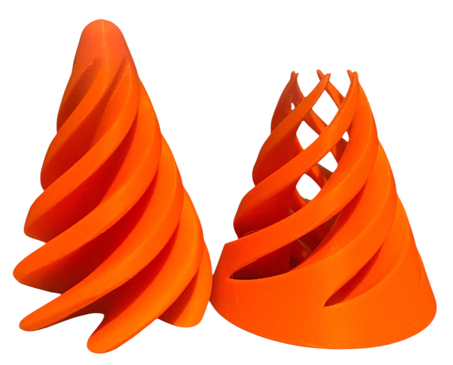Pass Through Fidget Cone - 2-1/2" x 2" - Orange