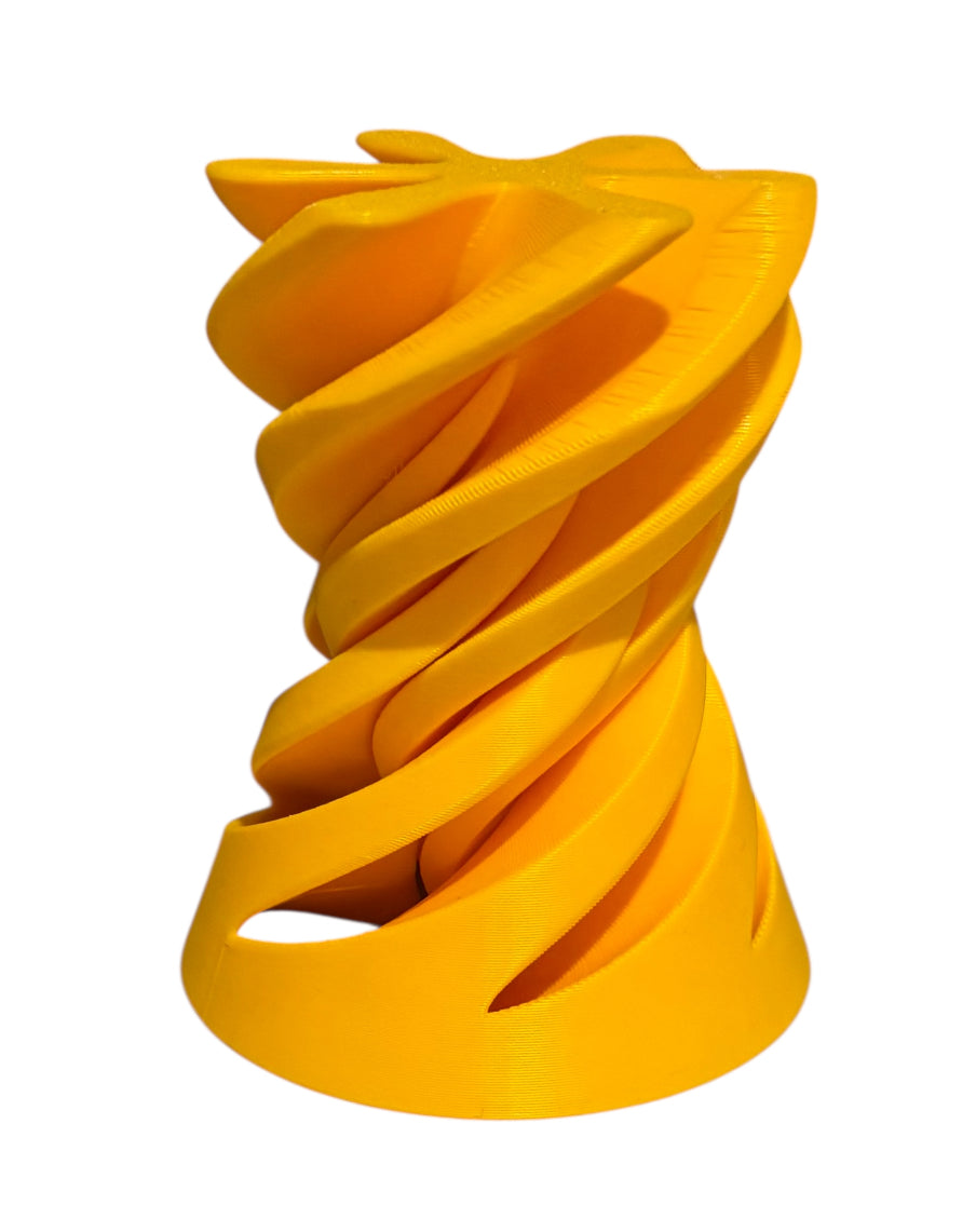 Pass Through Fidget Cone - 3-1/2" x 3" - Sunflower Yellow