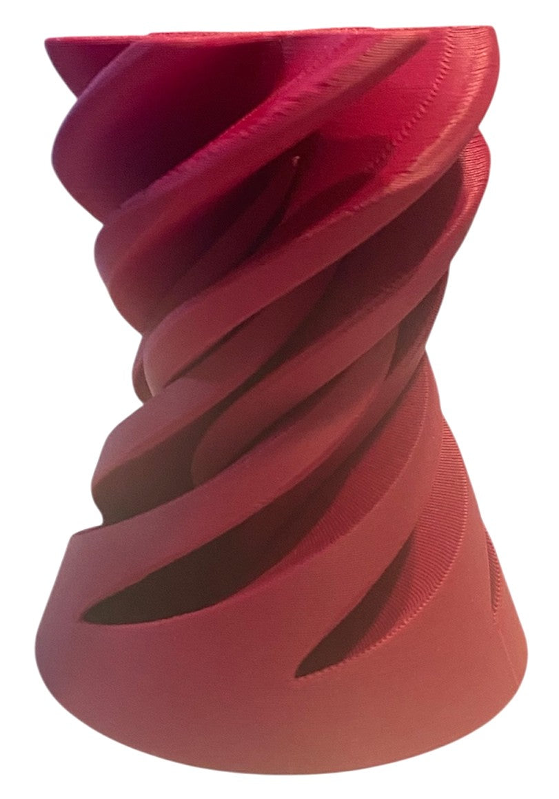 Pass Through Fidget Cone - 2-1/2" x 2" - Plum