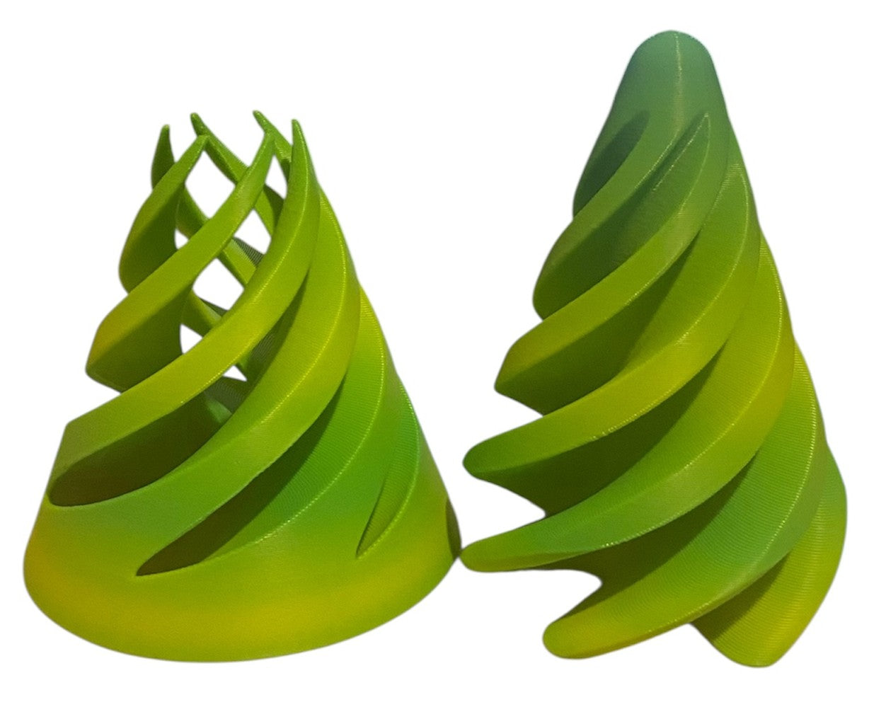 Pass Through Fidget Cone - 2-1/2" x 2" - Mint Lime