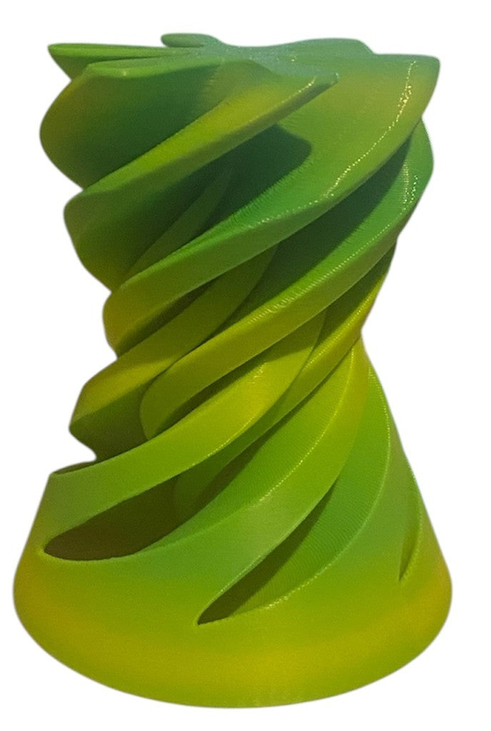 Pass Through Fidget Cone - 2-1/2" x 2" - Mint Lime