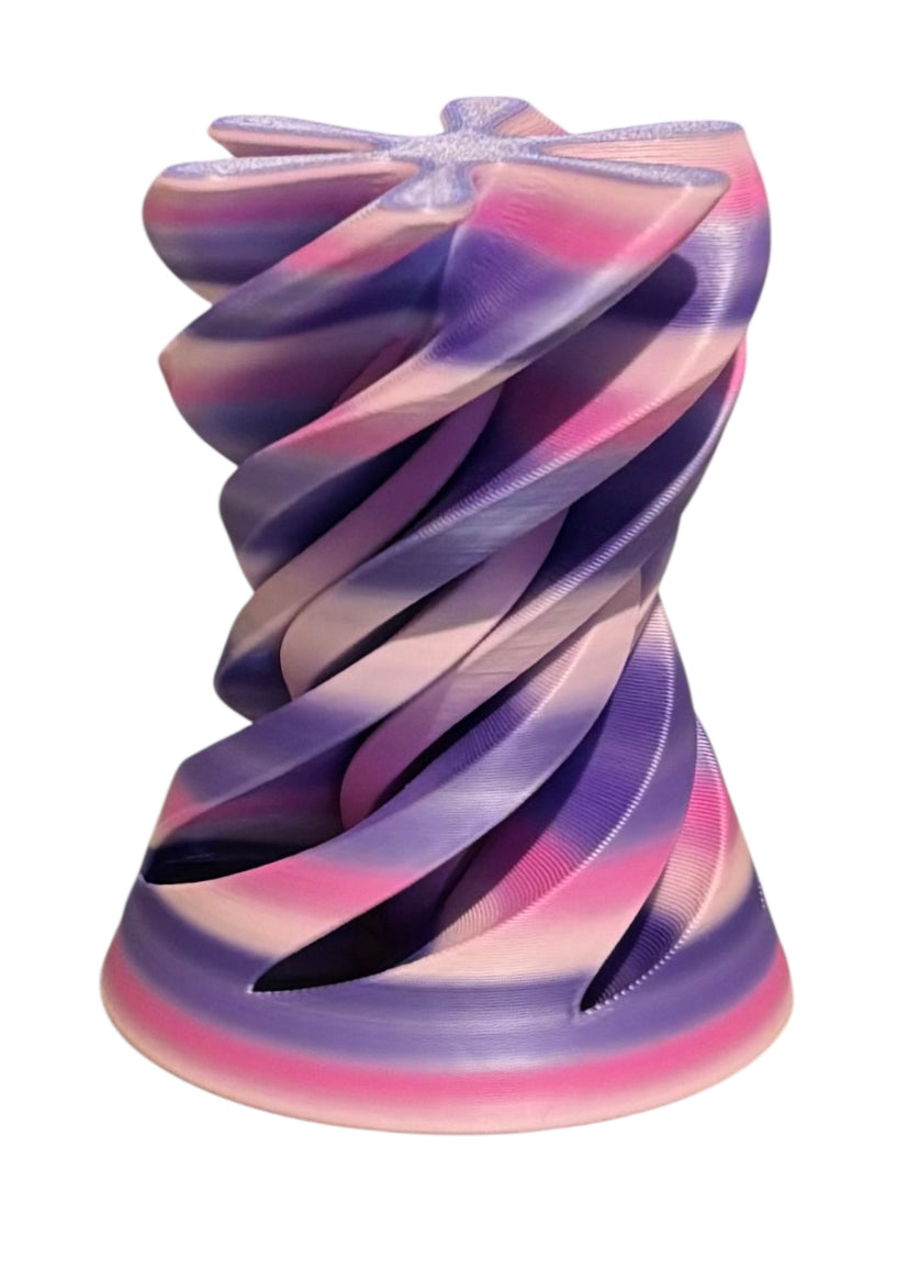 Pass Through Fidget Cone - 3-1/2" x 3" - Rainbow 03