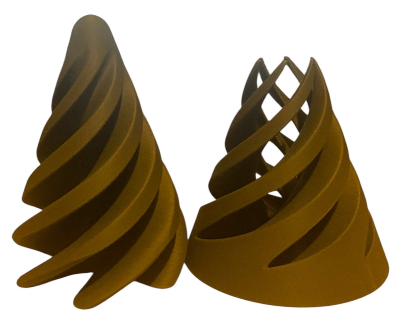 Pass Through Fidget Cone - 3-1/2" x 3" - Army Green