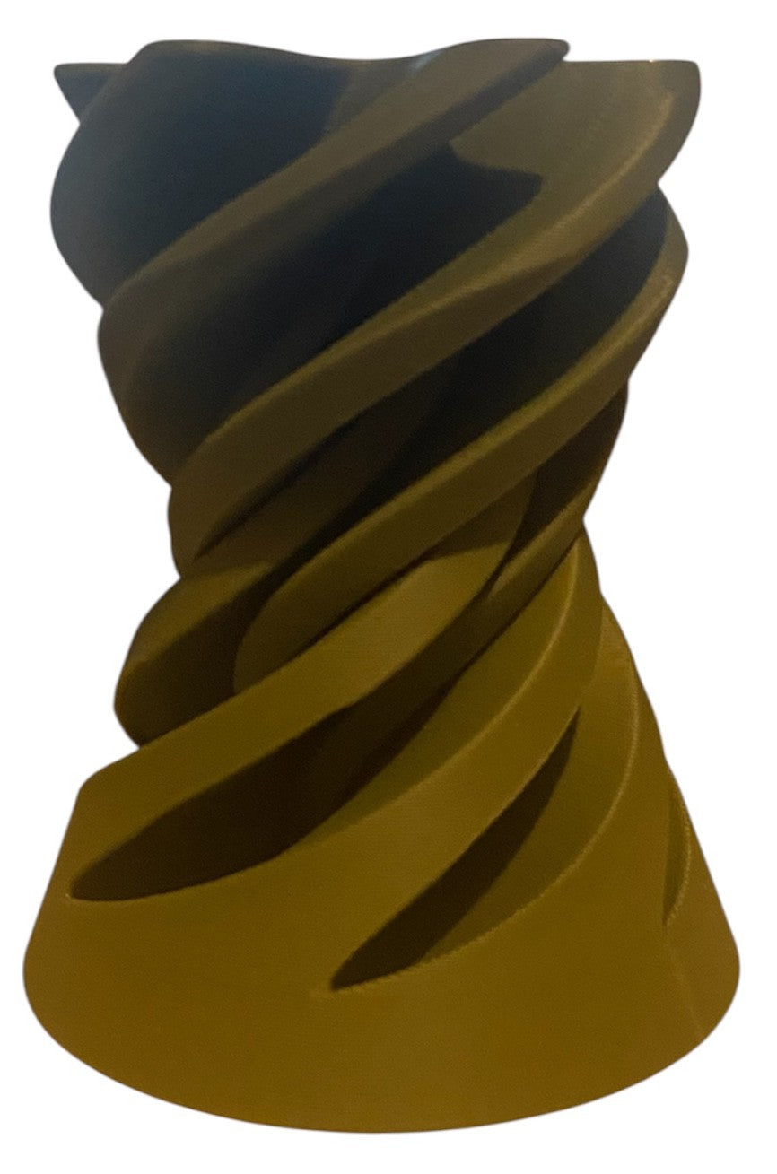 Pass Through Fidget Cone - 3-1/2" x 3" - Army Green