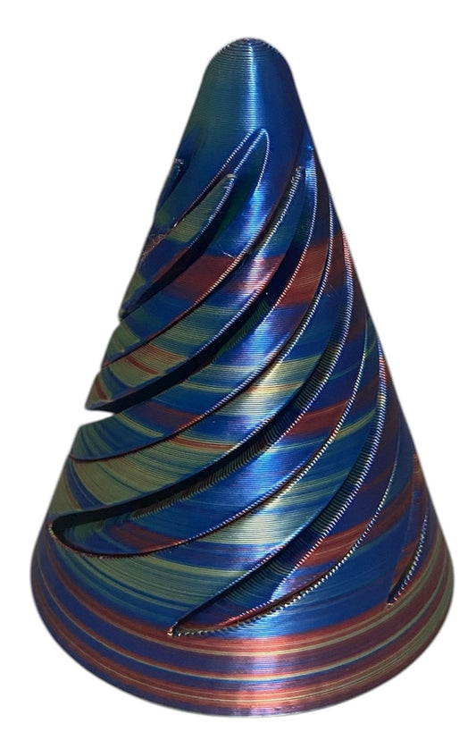 Pass Through Fidget Cone - 2-1/2" x 2" - Twilight