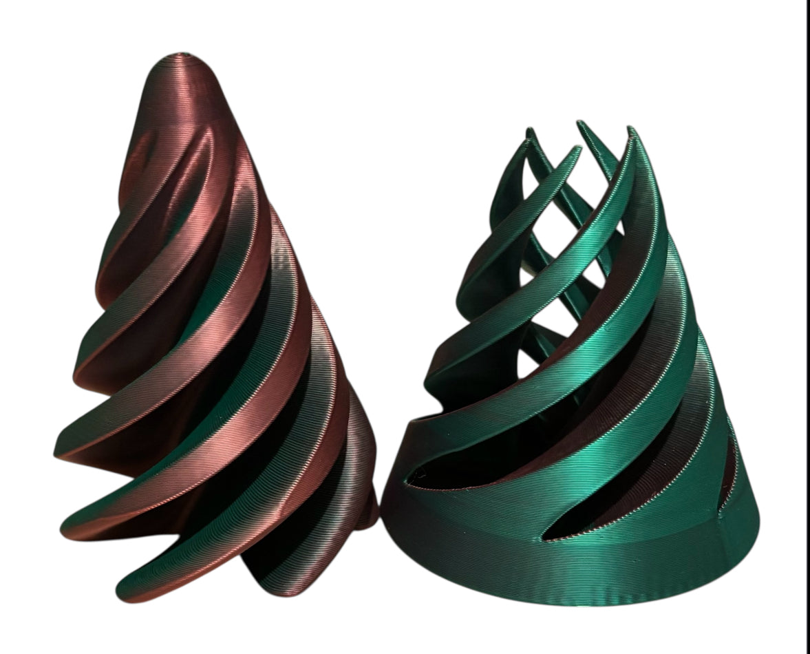 Pass Through Fidget Cone - 3-1/2" x 3" - Blue, Green, Coral