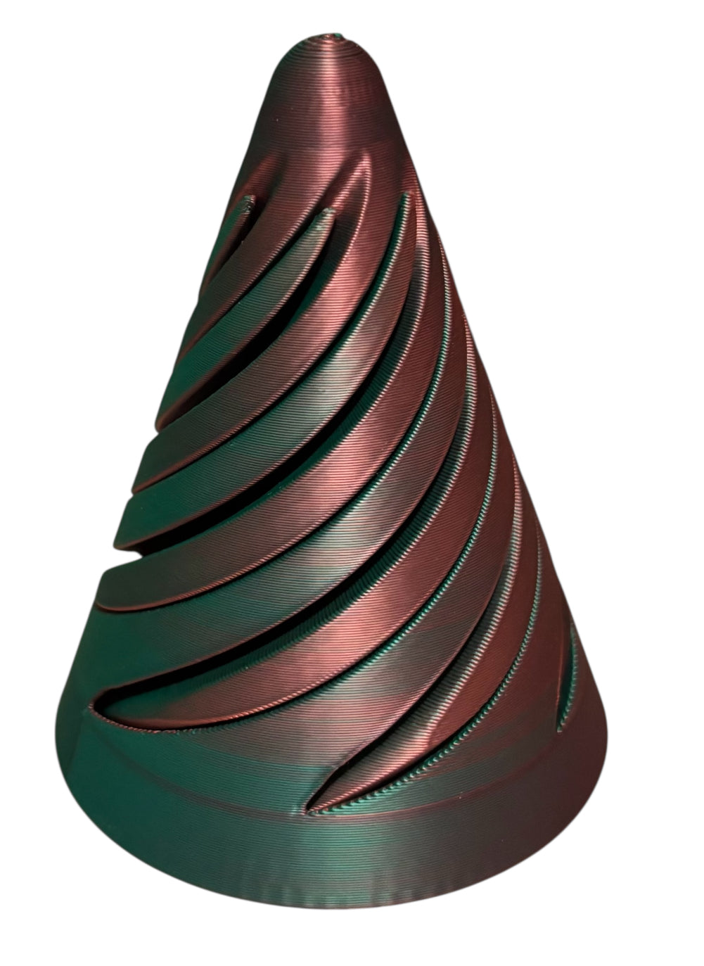 Pass Through Fidget Cone - 3-1/2" x 3" - Blue, Green, Coral