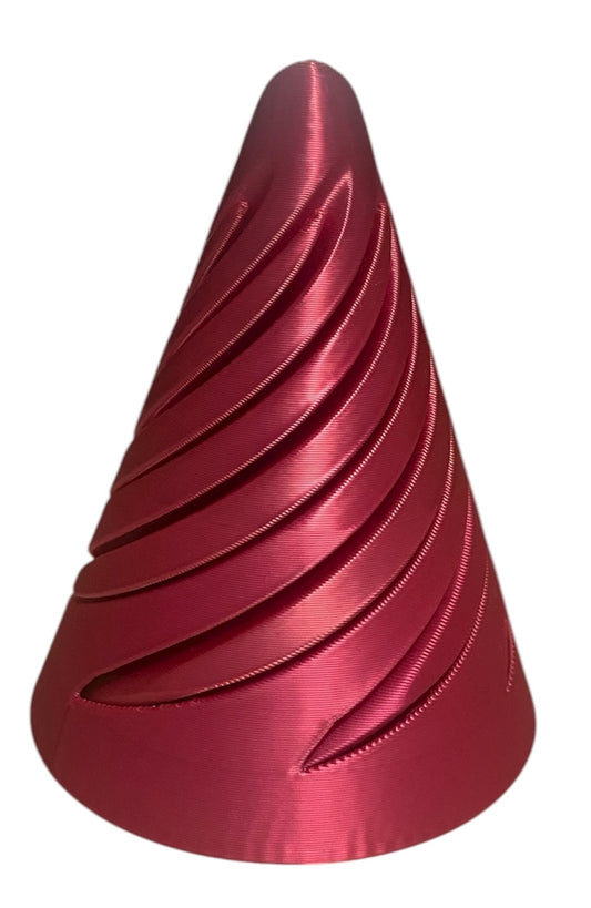 Pass Through Fidget Cone - 3-1/2" x 3" - Rose