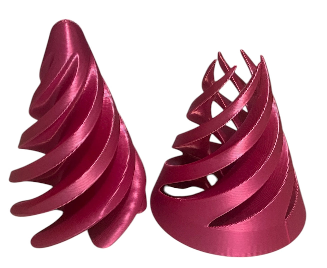 Pass Through Fidget Cone - 3-1/2" x 3" - Rose