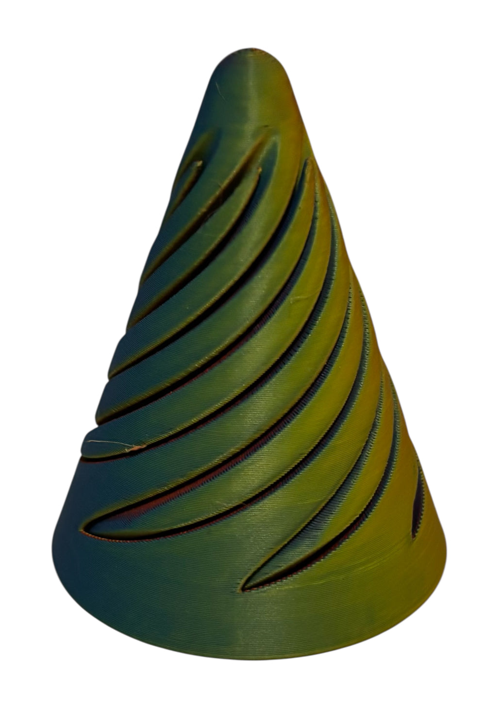 Pass Through Fidget Cone - 2-1/2" x 2" - Neon