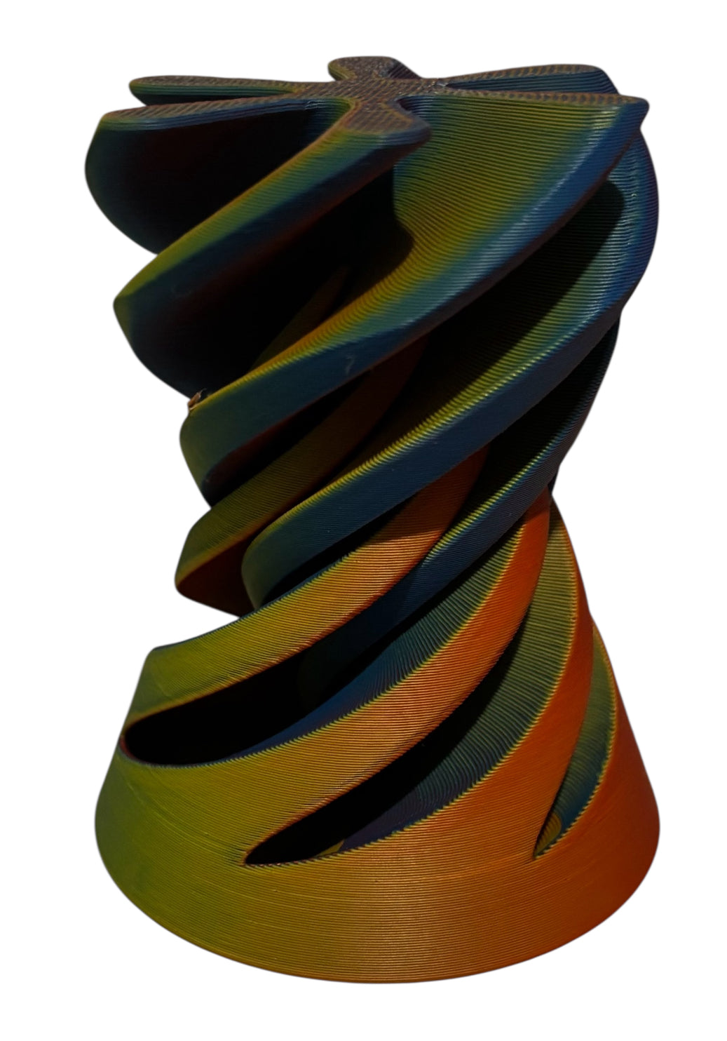 Pass Through Fidget Cone - 2-1/2" x 2" - Neon