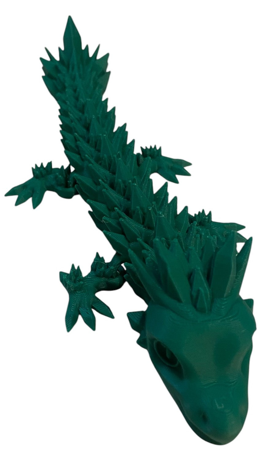 Articulated Baby Crystal Dragon - 8" - Mistletoe