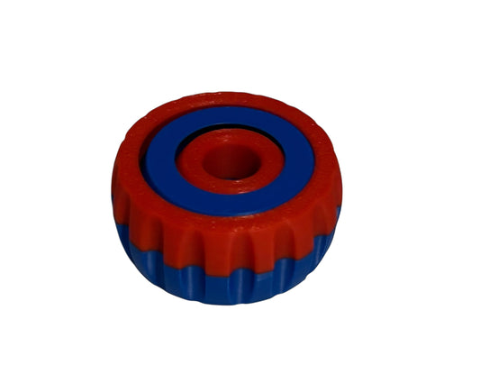 Gyro Spinner - 2" - Red / Blue