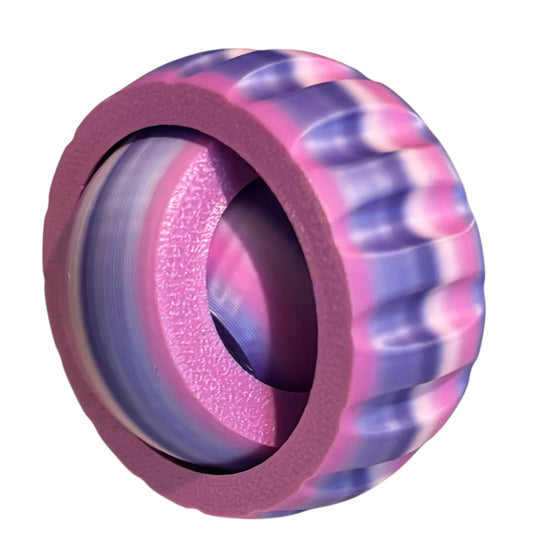 Gyro Spinner - 2" - Rainbow 03