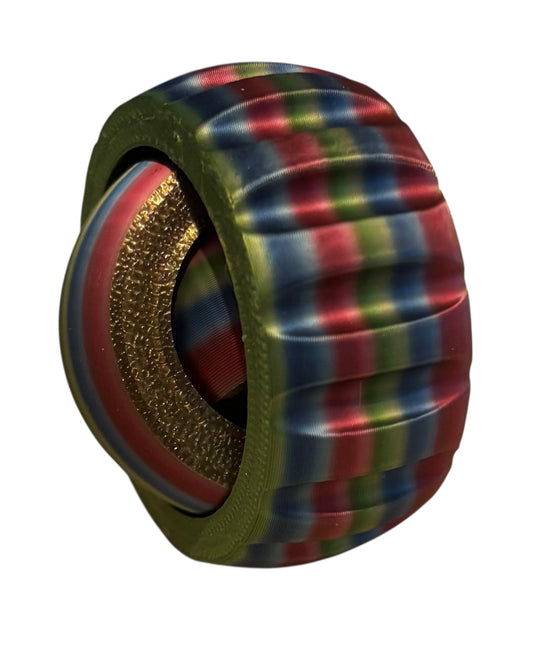 Gyro Spinner - 2" - Rainbow 06