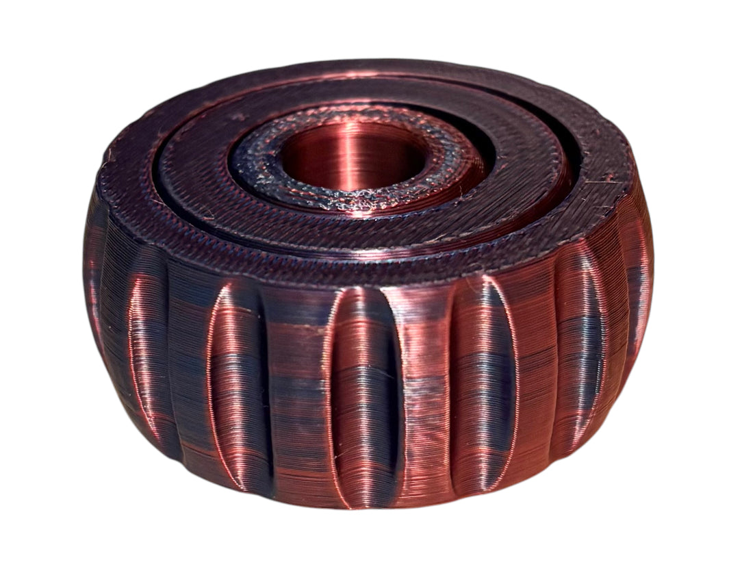 Gyro Spinner - 2" - Blue / Red