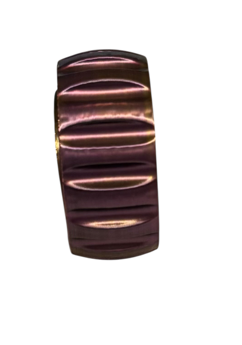 Gyro Spinner - 2" - Black / Gold / Purple