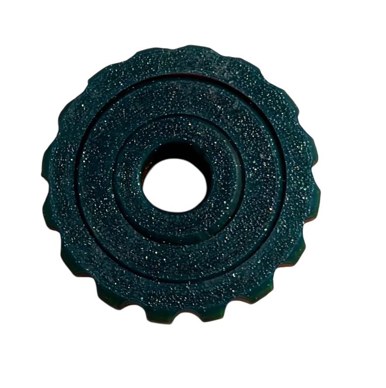 Gyro Spinner - 2" - Chromatic Glitter