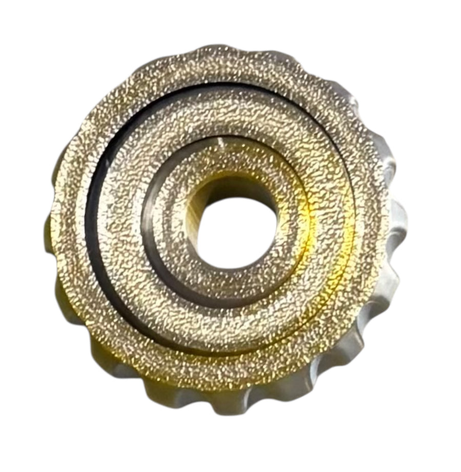 Gyro Spinner - 2" - Gold / Silver