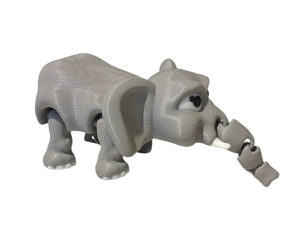 3D printed 4-1/2" Baby Elephant