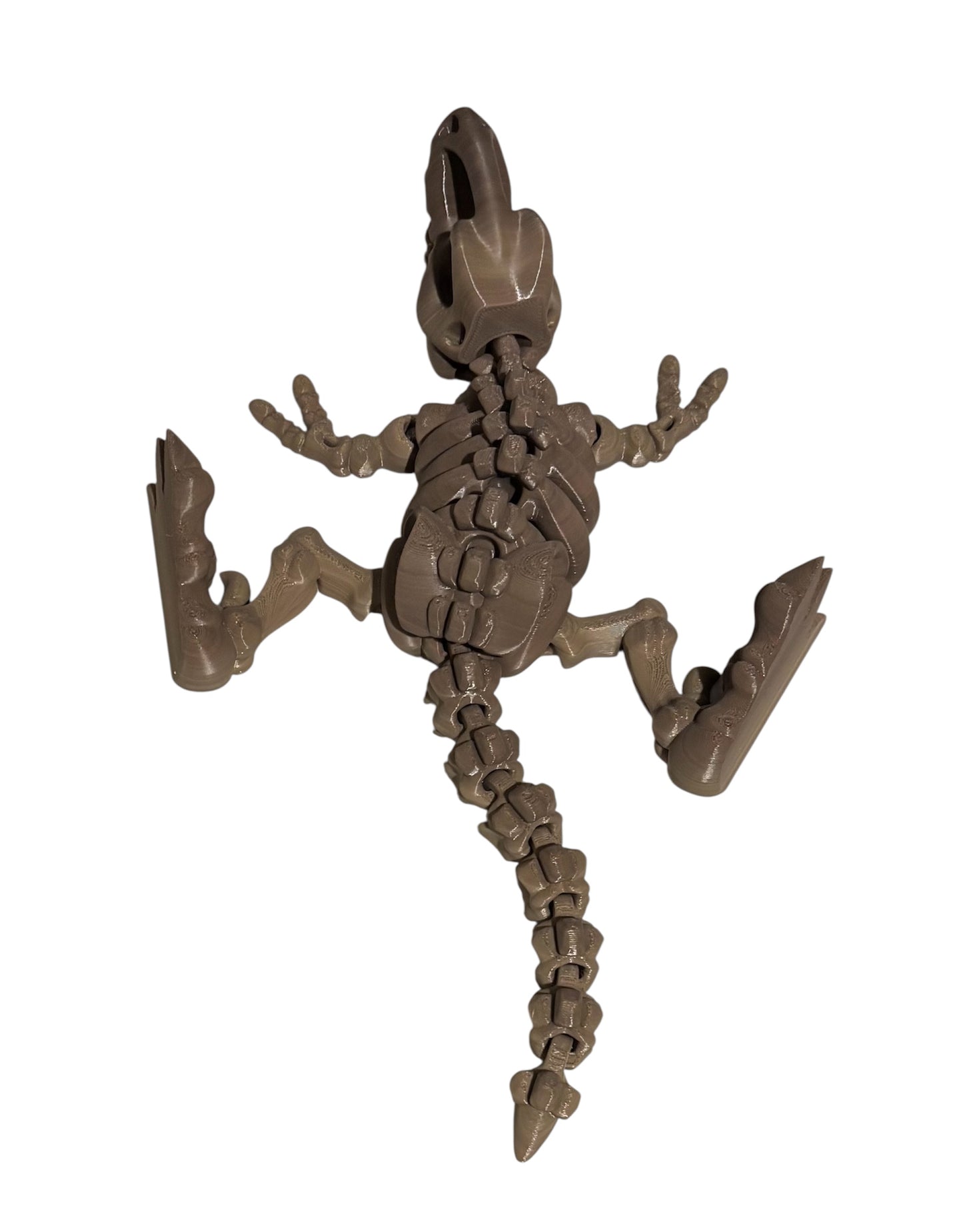3D printed 7" Flexi T-Rex Skeleton - Fossil Gradiant