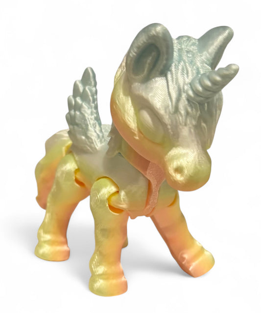 3D printed 3-1/2" Alicorn Candy