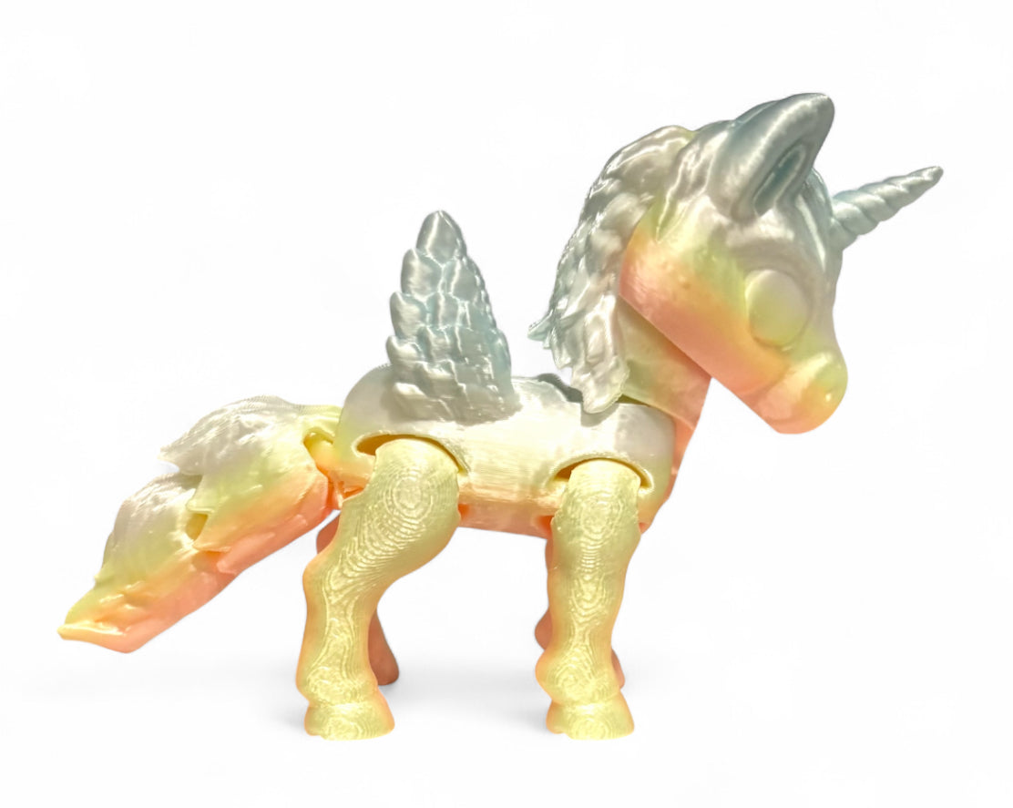 3D printed 3-1/2" Alicorn Candy