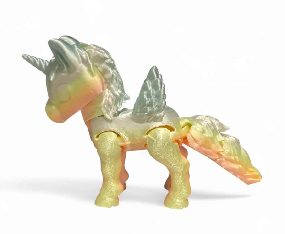 3D printed 3-1/2" Alicorn Candy