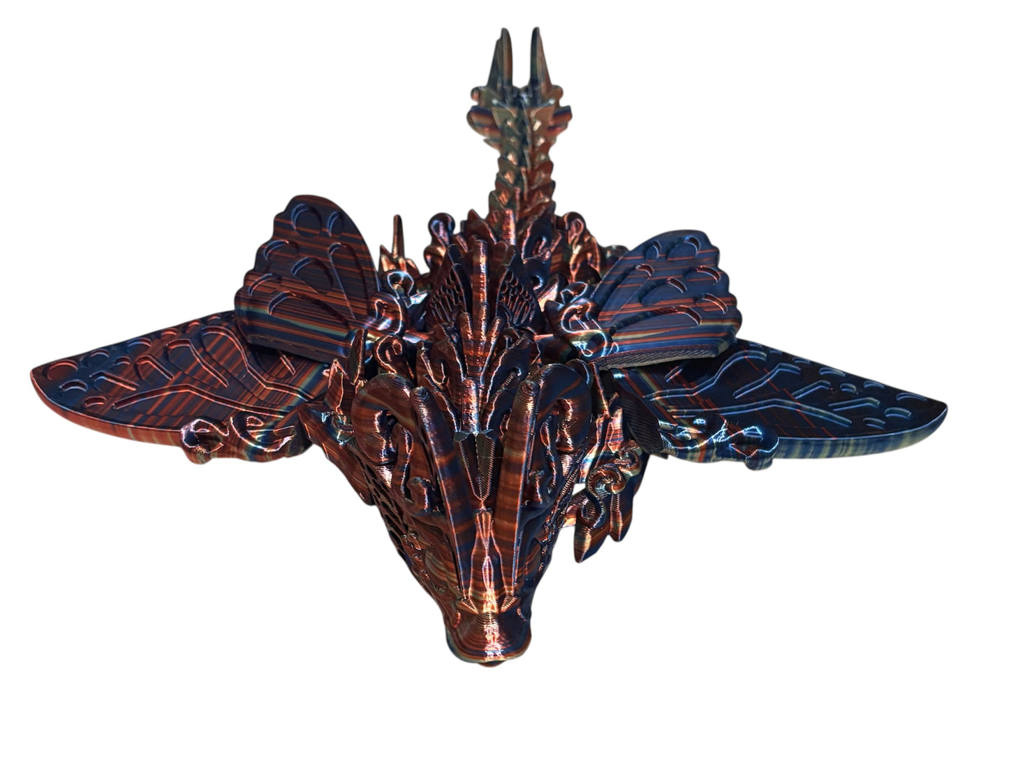 3D printed 13" Baby Butterfly Dragon - Twilight