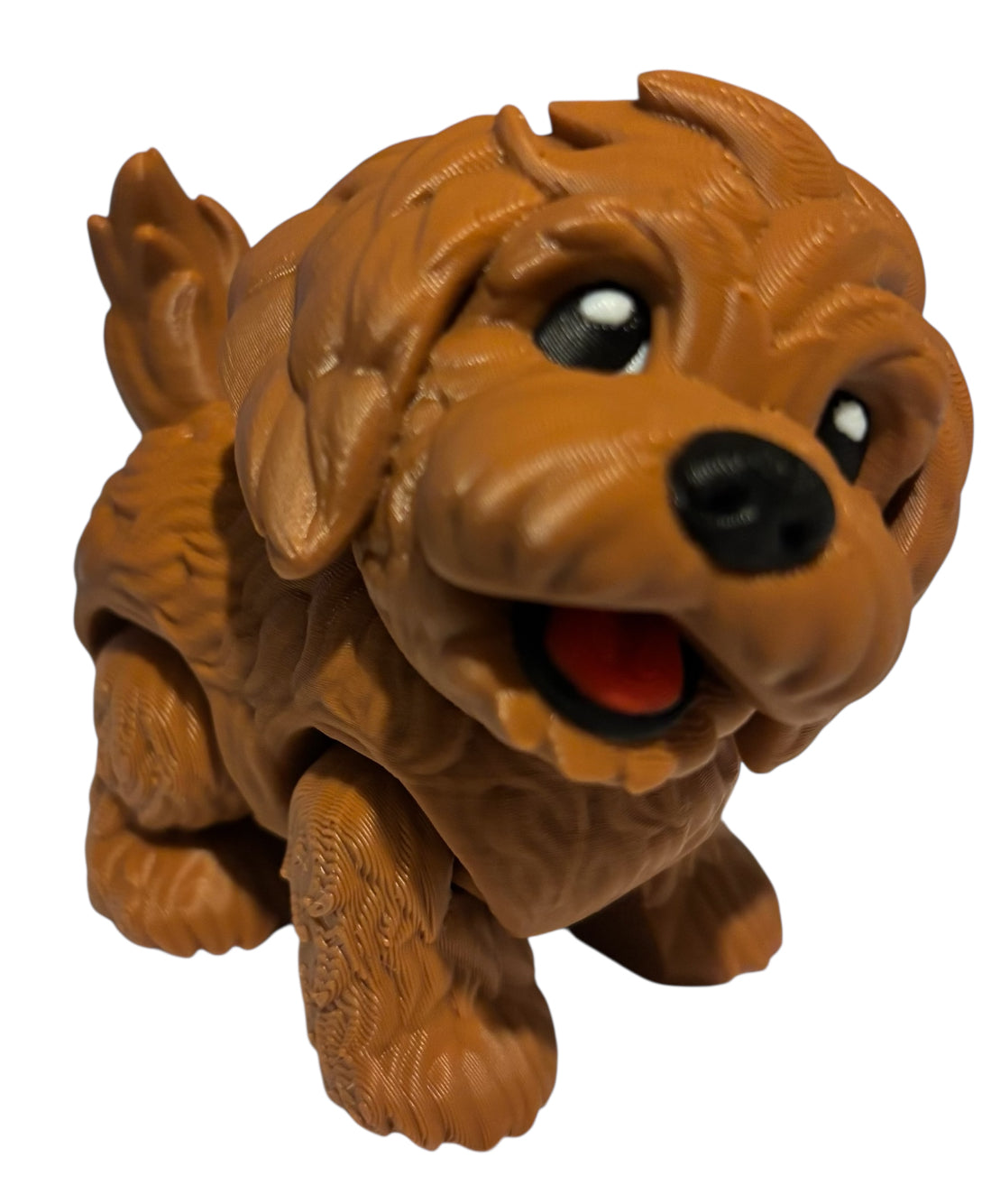 3D printed 3" Golden Doodle