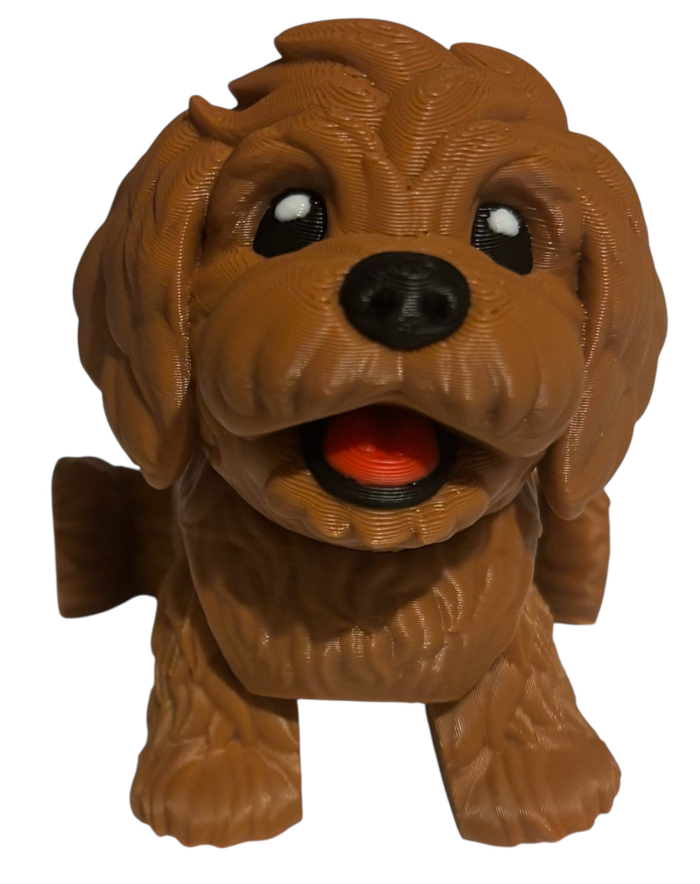 3D printed 3" Golden Doodle