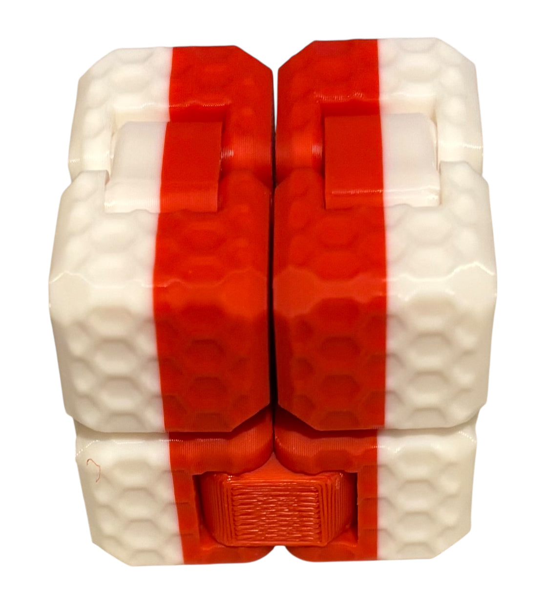 Fidget Cube - White / Red