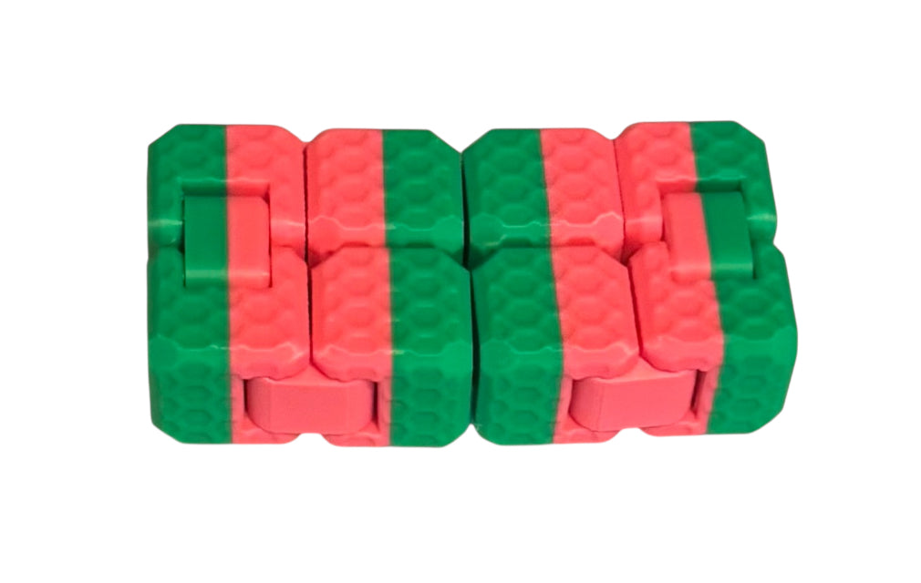 Fidget Cube - Hot Pink / Green