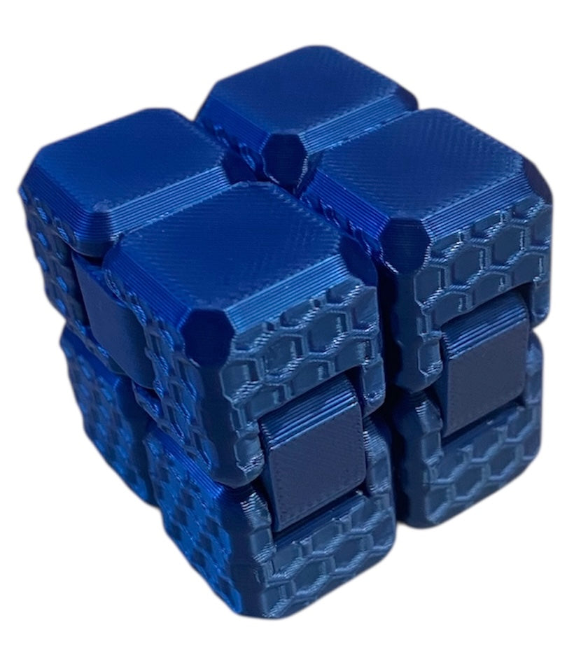 Fidget Cube - Blue Silk