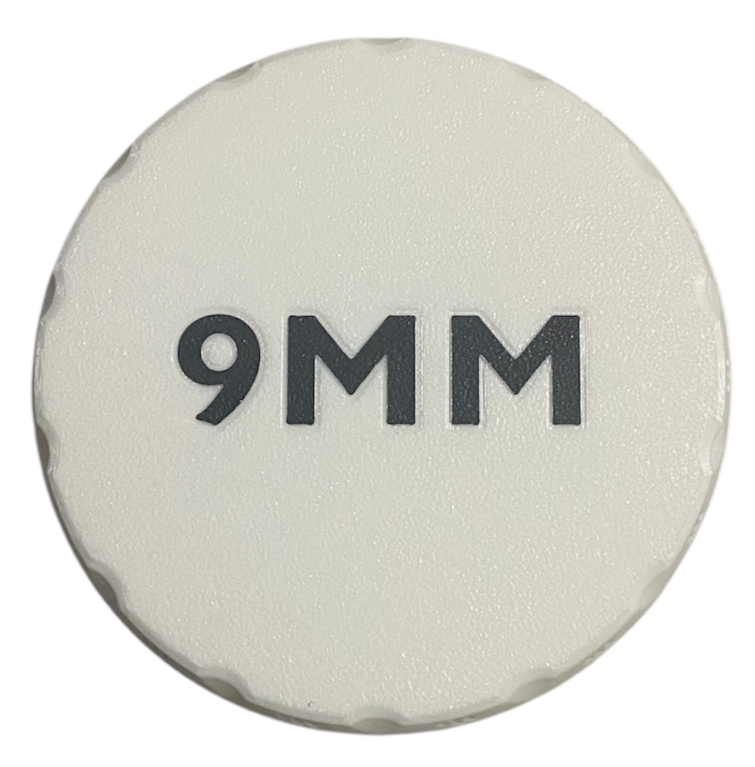 9mm Ammo Box - White