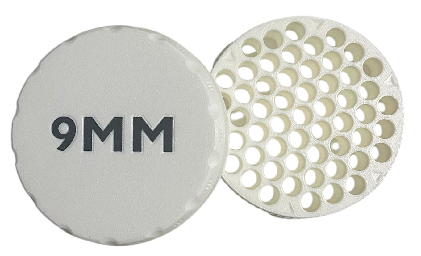 9mm Ammo Box - White