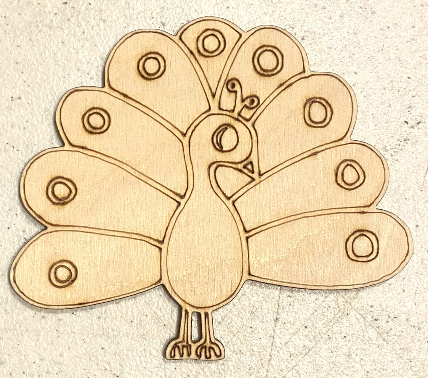 Ready to Paint Shape - 1/8" Birch - Turkey - S318