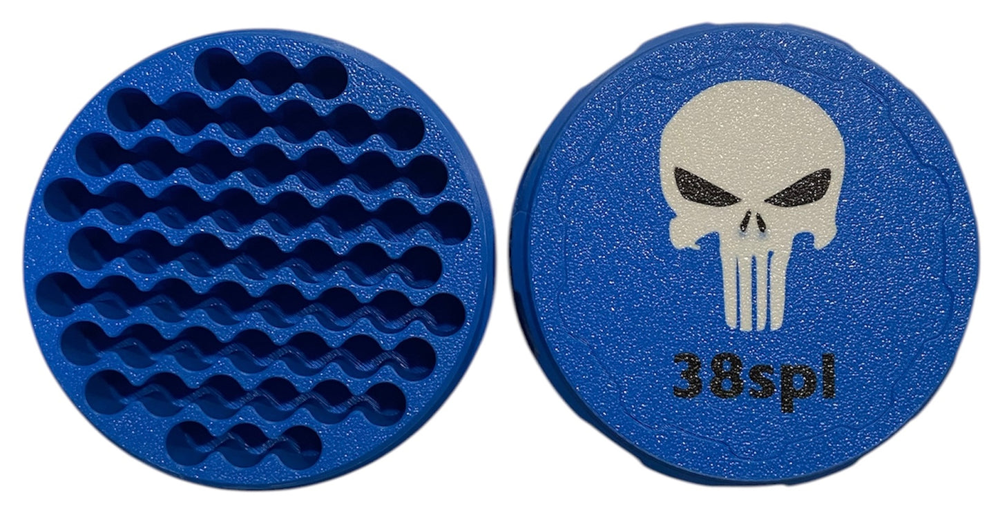 38SPL 4-1/4" Ammo Can Punisher Lid - COBALT BLUE